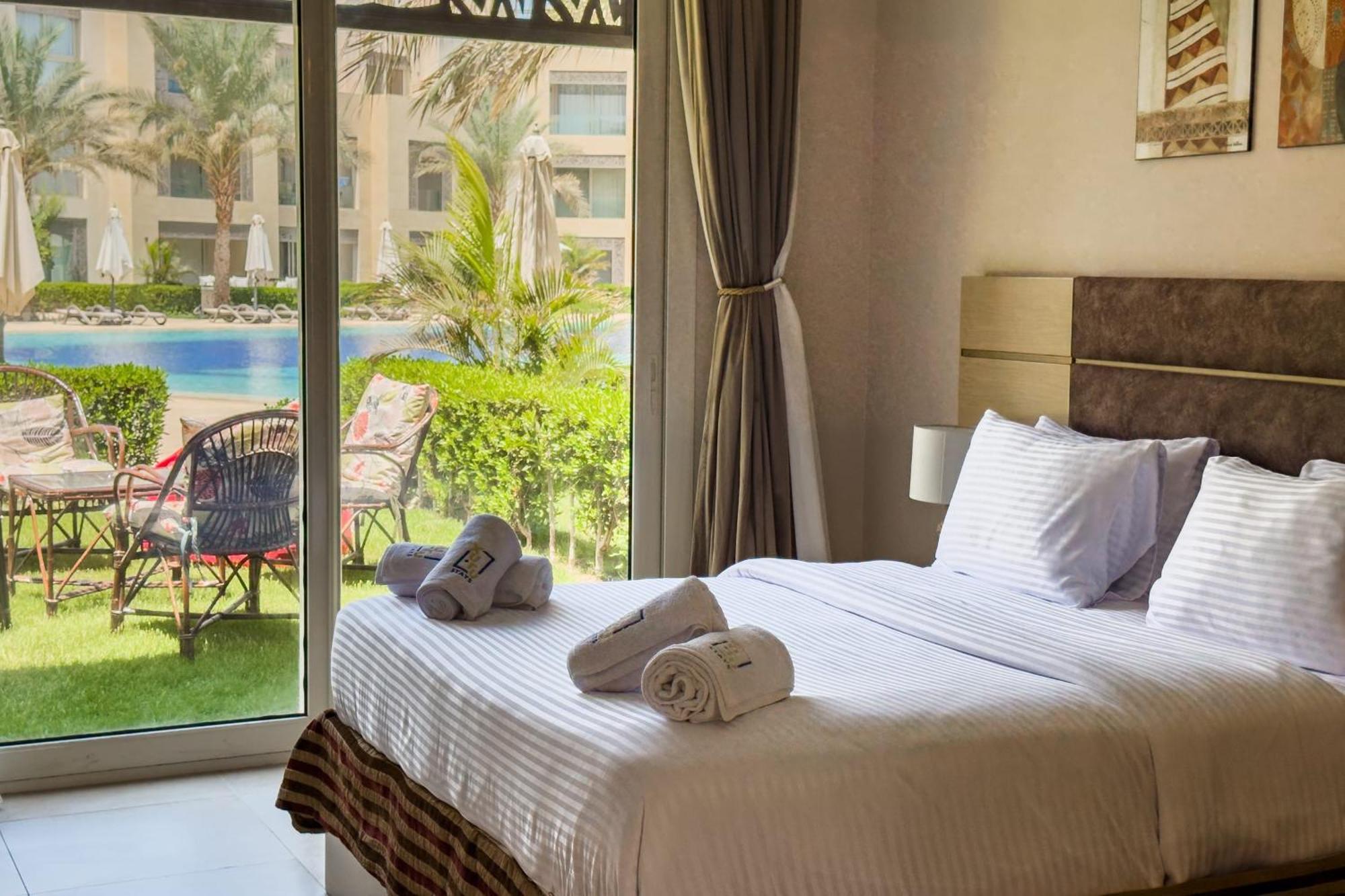 Staggering & Soothing 2 Bdr W Pool View Free Pool & Access Hurghada